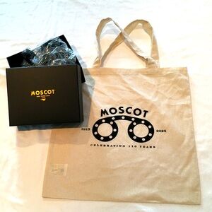 MOSCOT Tote Bag and Box Commemorating 110 Anniversary
